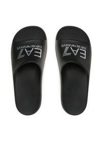 EA7 Emporio Armani Klapki XBP008 XK337 N763 Czarny. Kolor: czarny. Materiał: syntetyk #4
