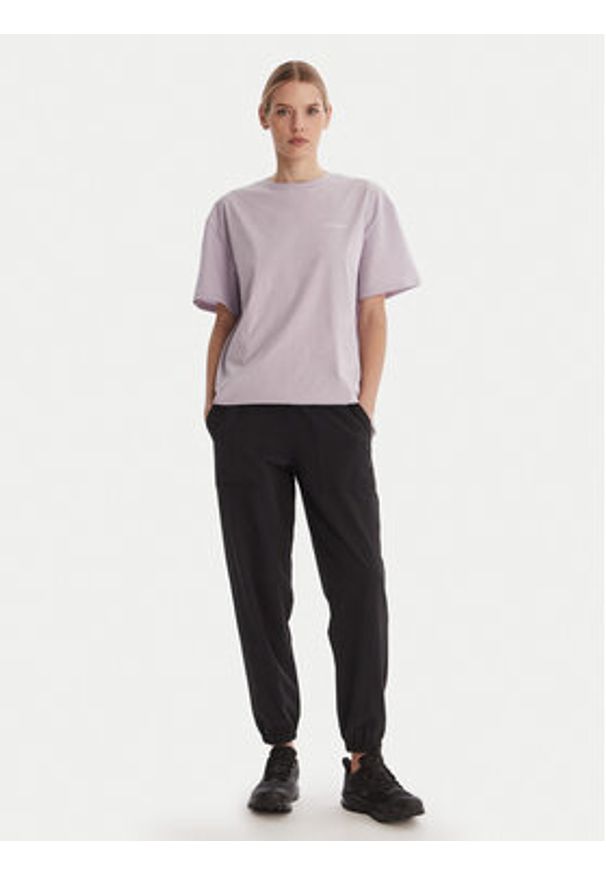 columbia - Columbia T-Shirt Rolling Bend™ 2120031 Fioletowy Oversize. Kolor: fioletowy. Materiał: bawełna