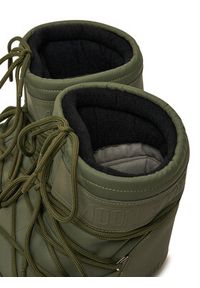 Moon Boot Śniegowce 80D1409380 Khaki. Kolor: brązowy. Materiał: skóra