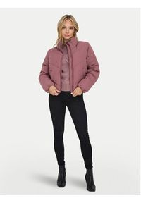 only - ONLY Kurtka puchowa Maggi 15308639 Różowy Regular Fit. Kolor: różowy. Materiał: syntetyk #2