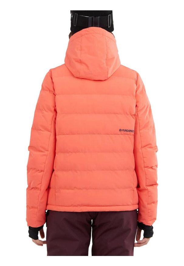 FUNDANGO - Damska kurtka narciarska Fundango Everett Padded. Kolor: czerwony. Sport: narciarstwo