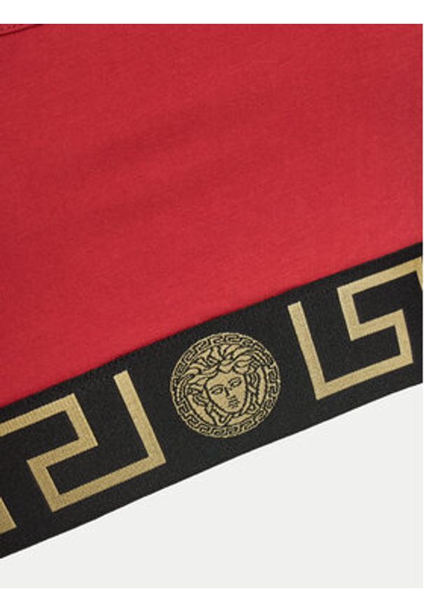 VERSACE - Versace Biustonosz top 1013323 1A10011 Czerwony. Kolor: czerwony. Materiał: bawełna