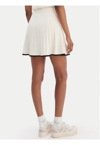 Guess Spódnica mini V6RD07 Z4652 Écru Regular Fit. Kolor: kremowy. Materiał: wiskoza, syntetyk #5