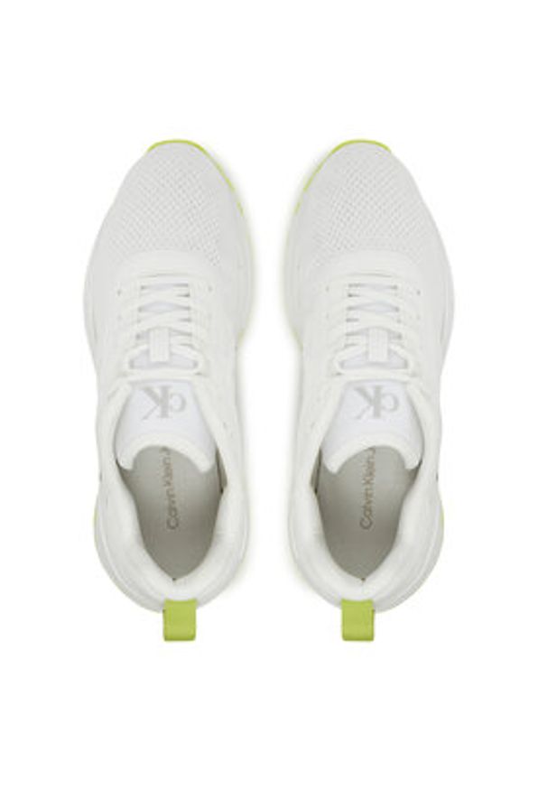 Calvin Klein Jeans Sneakersy Hike Runner Mg Tech YW0YW01856 Biały. Kolor: biały. Materiał: materiał
