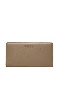 Duży Portfel Damski MICHAEL Michael Kors. Kolor: beżowy