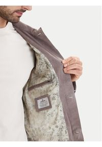 Milestone Kurtka skórzana Maurice 611613 60745 Brązowy Regular Fit. Kolor: brązowy. Materiał: welur #2