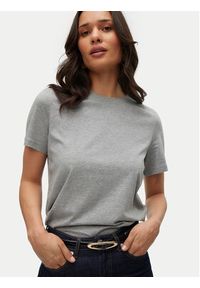 Vero Moda T-Shirt Paulina 10316991 Szary Regular Fit. Kolor: szary. Materiał: bawełna #6