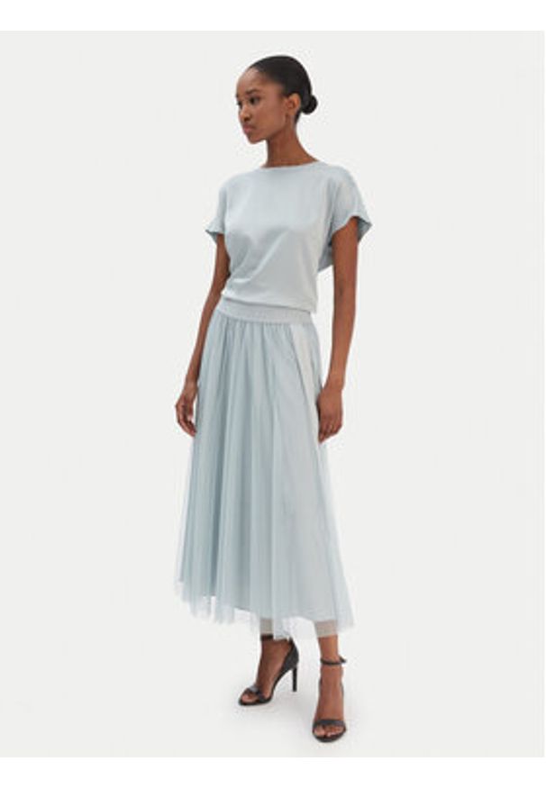 JOOP! Spódnica tiulowa Frida 30100212 Zielony Regular Fit. Kolor: zielony. Materiał: syntetyk