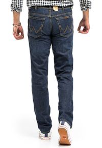 Wrangler - WRANGLER REGULAR FIT MĘSKIE SPODNIE JEANSOWE DARK USED W10I22H10 112125986