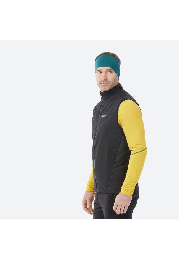 INOVIK - Kamizelka do narciarstwa biegowego męska Inovik XC S 100. Kolor: czarny. Materiał: materiał, poliamid, poliester, elastan. Sezon: zima. Sport: narciarstwo