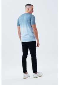 Hype T-shirt bawełniany BLUE DIP DYE wzorzysty. Kolor: niebieski. Materiał: bawełna #4