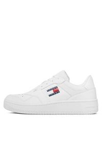 Tommy Jeans Sneakersy Tjm Retro Basket Ess EM0EM01395 Biały. Kolor: biały #4