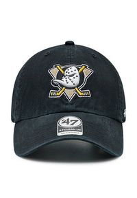 47 Brand Czapka z daszkiem Anaheim Ducks '47 Clean Up H-NLRGW25GWS-BKC Czarny. Kolor: czarny. Materiał: materiał #3