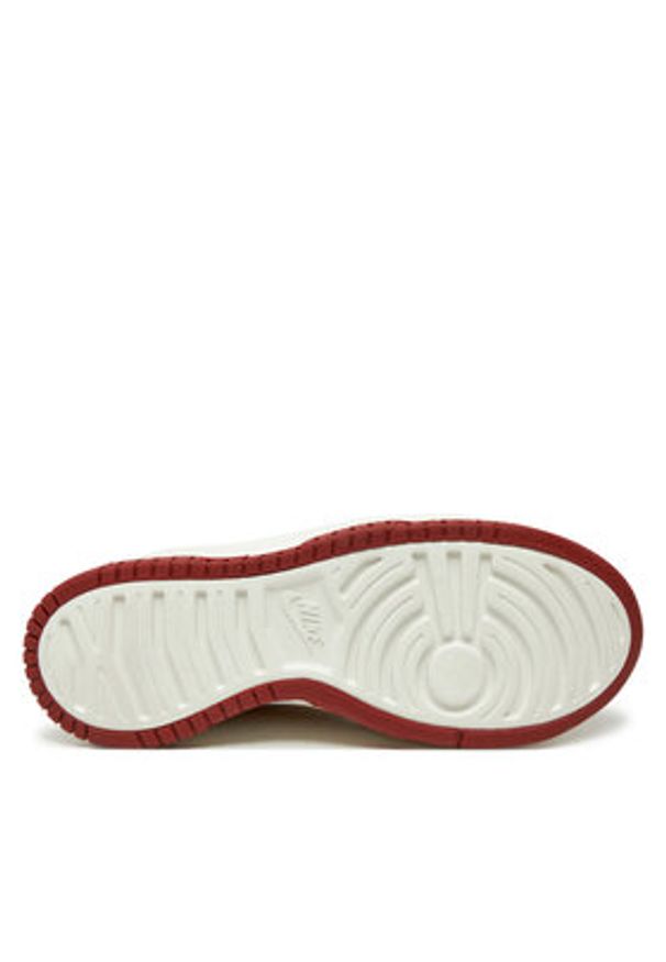 Nike Sneakersy Dunk High Up DH3718 600 Pomarańczowy. Kolor: pomarańczowy. Materiał: zamsz, skóra