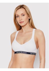 Emporio Armani Underwear Biustonosz bezfiszbinowy 163995 2R227 00010 Biały. Kolor: biały. Materiał: bawełna