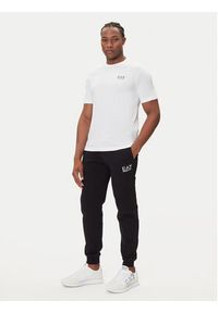EA7 Emporio Armani T-Shirt 7M000567 AF10375 M0003 Biały Regular Fit. Kolor: biały. Materiał: bawełna
