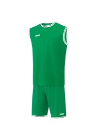 Koszulka Jako Center 2.0. Kolor: zielony, biały, wielokolorowy. Sport: piłka nożna #2