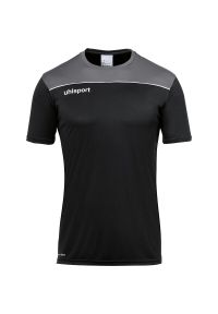 UHLSPORT - Koszulka Uhlsport Offense 23 Poly. Kolor: wielokolorowy, czarny, szary. Materiał: jersey. Sport: fitness, piłka nożna