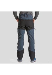 quechua - Spodnie turystyczne męskie Quechua SH500 Warm mountain ventil. Kolor: wielokolorowy, czarny, szary. Materiał: tkanina, materiał. Sezon: zima