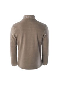 Hi-tec - Bluza Polarowa Męska Nader. Kolor: zielony. Materiał: polar. Sezon: zima. Sport: turystyka piesza