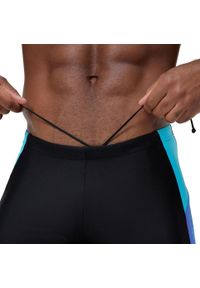 Kąpielówki męskie spodenki kąpielowe Speedo Dive Splice Aquashort. Kolor: czarny, niebieski, wielokolorowy
