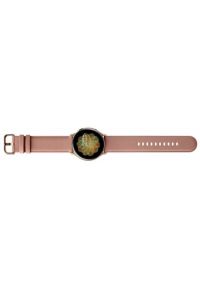 Smartwatch SAMSUNG Galaxy Watch Active 2 SM-R835N 40mm LTE Stal Nierdzewna Złoty. Rodzaj zegarka: smartwatch. Kolor: złoty. Materiał: skóra. Styl: elegancki #3