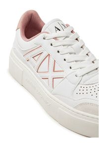 Armani Exchange Sneakersy XDX147 XV830 U274 Biały. Kolor: biały. Materiał: skóra #5