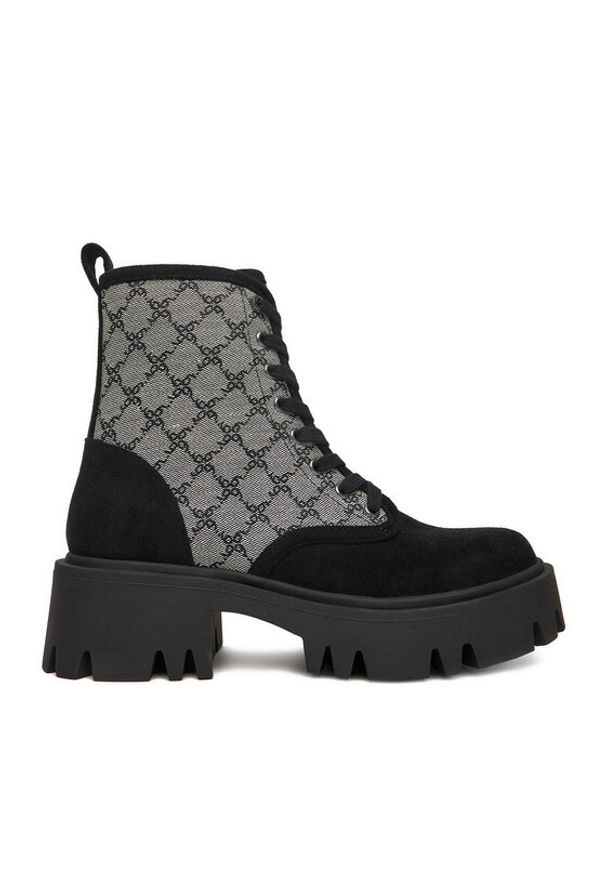 Nine West Trzewiki CEO-MALAK-01 Szary. Kolor: szary. Materiał: materiał