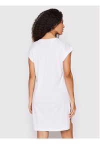 DKNY T-Shirt P1RHRB2M Biały Regular Fit. Kolor: biały. Materiał: bawełna #2