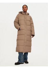 only - ONLY Płaszcz zimowy 15287913 Brązowy Regular Fit. Kolor: brązowy. Materiał: syntetyk. Sezon: zima
