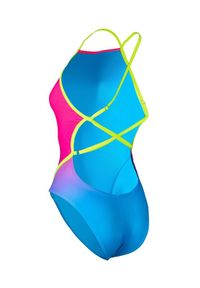 Strój do pływania Aqua Sphere Multico. Kolor: różowy, niebieski, wielokolorowy