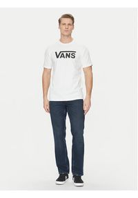 Vans T-Shirt Classic VN000GGGYB21 Biały Classic Fit. Kolor: biały. Materiał: bawełna #5