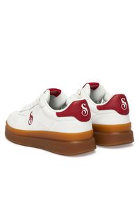 skechers - Skechers Sneakersy Snoop Dogg Courtside Urban 251200/WRD Biały. Kolor: biały. Materiał: skóra #3