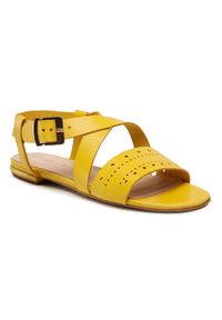 Sandały Sergio Bardi. Kolor: żółty