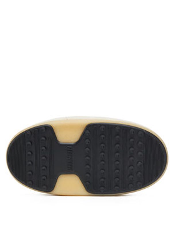 Moon Boot Klapki Evx Cream 80D1470030 Écru. Materiał: skóra