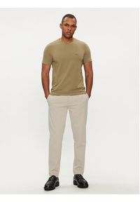 Calvin Klein T-Shirt K10K112724 Zielony Slim Fit. Kolor: zielony. Materiał: bawełna #4