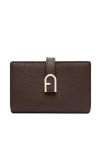 Furla Duży Portfel Damski Flow S Compact Wallet WP00401 BX2045 CN 4284S 1007 Brązowy. Kolor: brązowy. Materiał: skóra