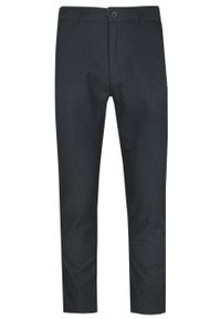 Spodnie Męskie Ravanelli - Slim Fit - Grafitowe. Kolor: szary. Materiał: bawełna, poliester #1
