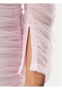 Elisabetta Franchi Sukienka koktajlowa AB68352E2 544 Różowy Slim Fit. Kolor: różowy. Materiał: syntetyk. Styl: wizytowy #2