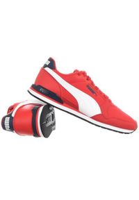 Buty do chodzenia męskie Puma St Runner V3 Mesh. Kolor: czerwony. Materiał: materiał, syntetyk. Szerokość cholewki: normalna. Sport: turystyka piesza
