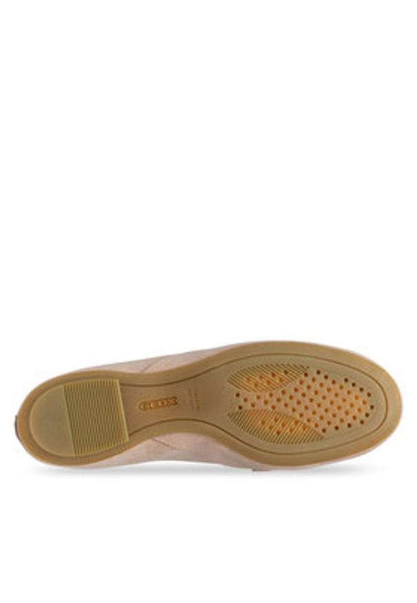 Geox Loafersy D Palmaria D45MUJ 00021 C5149 Różowy. Kolor: różowy. Materiał: zamsz, skóra