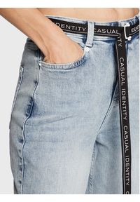 Comma Jeansy 2120820 Niebieski Mom Fit. Kolor: niebieski