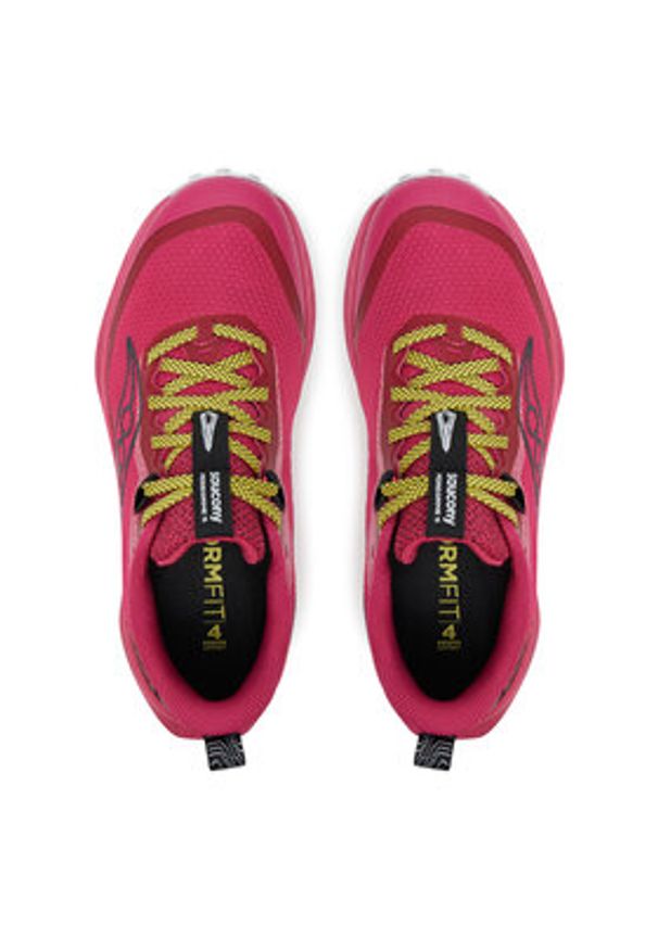 Saucony Buty do biegania Peregrine 15 S10990 Różowy. Kolor: różowy. Materiał: materiał
