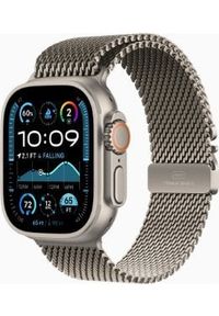 APPLE - Smartwatch Apple Išmanusis laikrodis Apple Watch Ultra 2 GPS + Cellular 49mm Natural Titanium Case with Natural Titanium Milanese Loop - M. Rodzaj zegarka: smartwatch