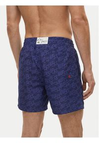 Guess Szorty kąpielowe F6GT12 WG2A2 Niebieski Regular Fit. Kolor: niebieski. Materiał: syntetyk #3
