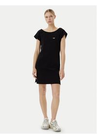 EA7 Emporio Armani Sukienka letnia 7W001478 AF10373 UC001 Czarny Relaxed Fit. Kolor: czarny. Materiał: bawełna. Sezon: lato #2