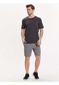 skechers - Skechers T-Shirt Godri Premium M1TS274 Szary Regular Fit. Kolor: szary. Materiał: syntetyk #4