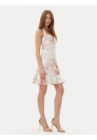 Guess Sukienka letnia W5GK40D5NC1 Biały Slim Fit. Kolor: biały. Materiał: bawełna. Sezon: lato #3