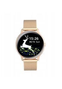 NoName - Smartwatch SMARTWATCH DAMSKI G. Rossi SW015-4 rosegold + GRAWER. Rodzaj zegarka: smartwatch #1
