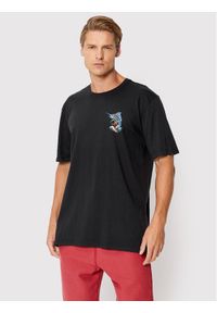 Hurley T-Shirt Trippy Fish MTS0029890 Czarny Regular Fit. Kolor: czarny. Materiał: bawełna #1